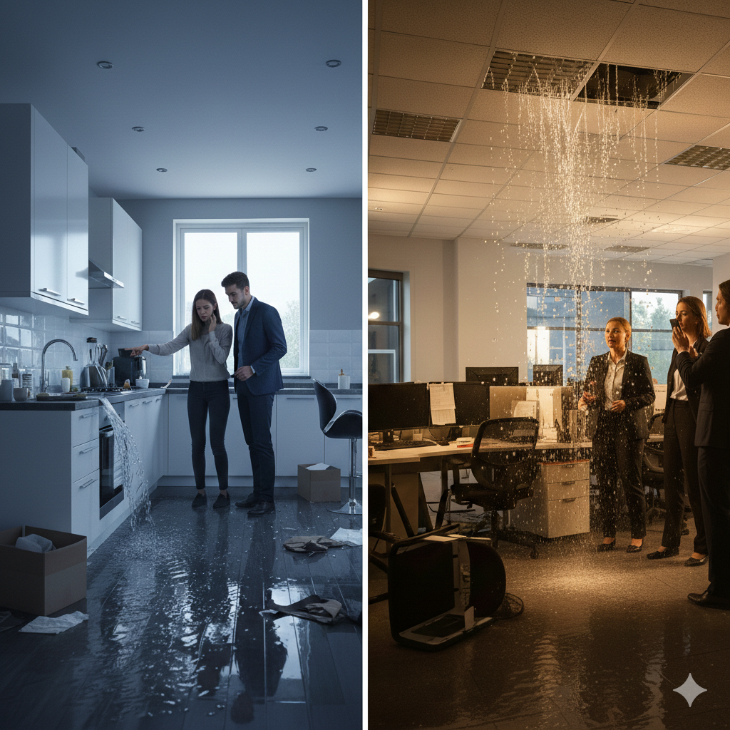 What Homeowners and Businesses Need to Know When Water Damage Strikes Unexpectedly