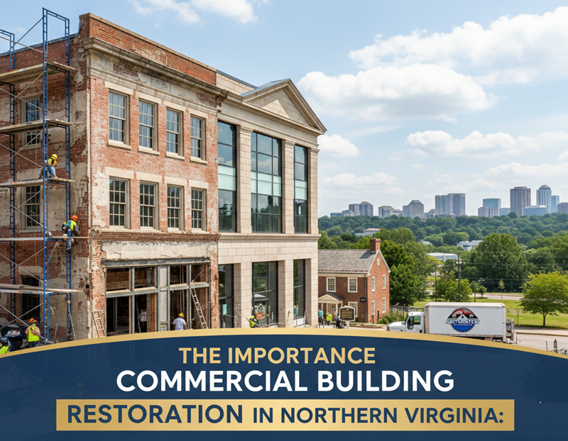 Commercial Building Restoration Services in Northern Virginia
