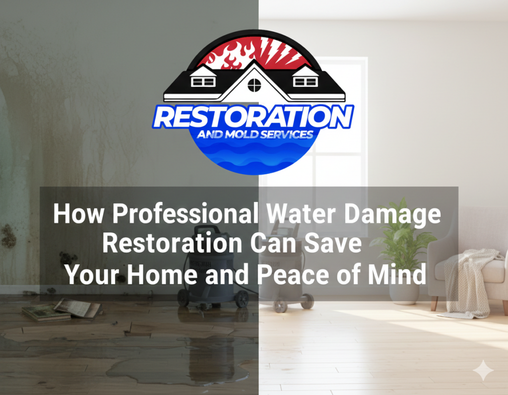 residential water damage restoration Services in Northern Virginia