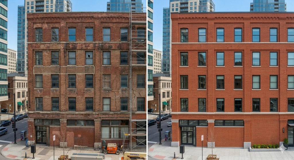 Commercial Building Restoration Services in Reston VA